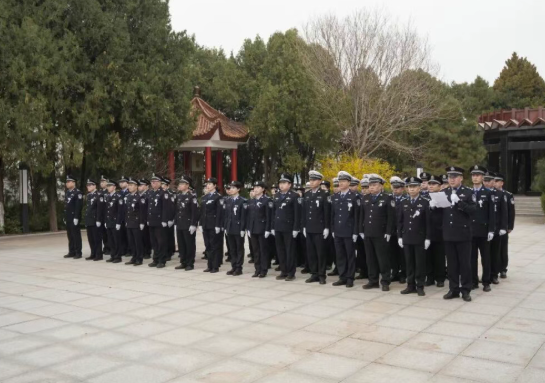 山西临汾浮山县公安局开展“缅怀英烈铸忠魂  砥砺奋进担使命”