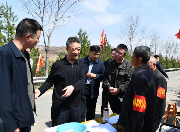 山西吕梁汾阳市委书记：李正奎督导检查护林防火工作