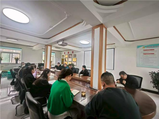 太原市政集团一公司党支部开展“深学细悟强理论  实干担当促发