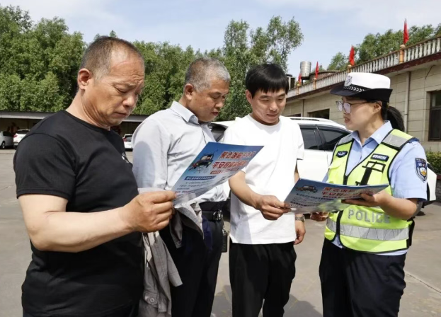 山西吕梁孝义公安交管大队：深化企业安全宣教  夯实危化品运输交通安全根基