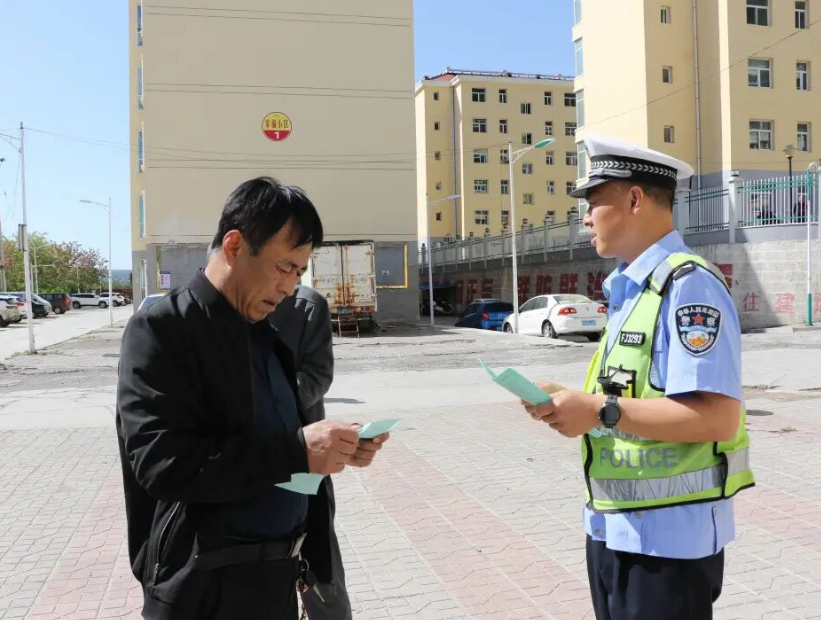 山西吕梁交口县公安局交通管理大队：以案说法讲防护  扎实推进