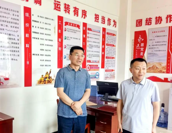 朔州山阴县委常委、政法委书记郝建忠深入乡镇调研综治中心规范化建设工作