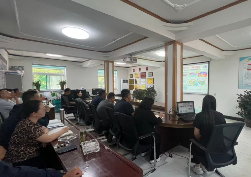 太原市政集团一公司组织收看住建部城建司召开的北方地区城市排水防涝工作部署视频会议