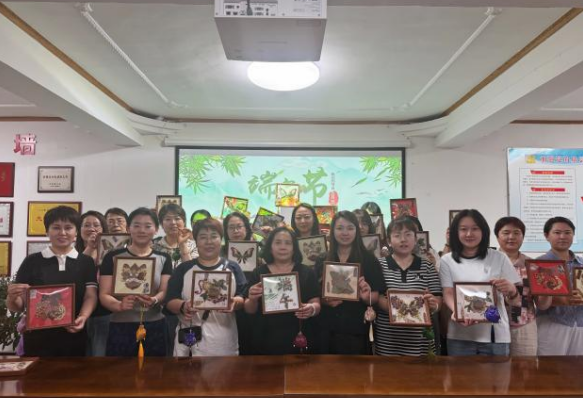 太原市政集团一公司开展“药香入画承古韵  香囊纳福聚同心”端午节主题活动