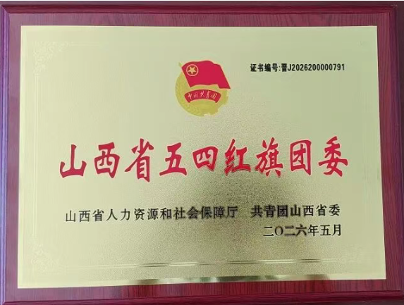 山西吕梁：共青团中阳县委荣获“山西省五四红旗团委”称号！