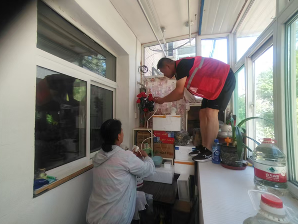 太原万柏林区和平街道重院社区：网格服务零距离，暖心助老安民心