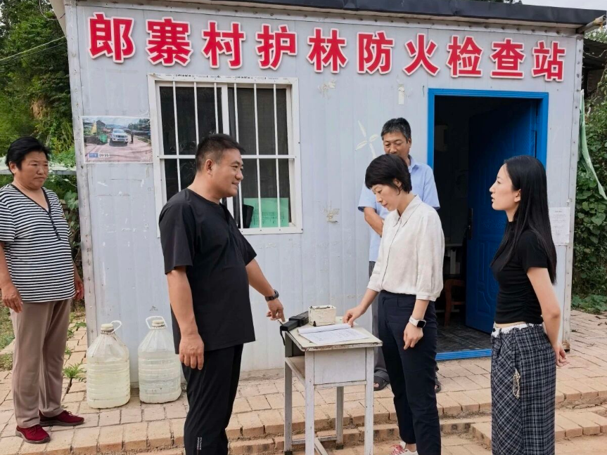 防火于未“燃”  督导在一线——临汾安泽县人民检察院党组书记、代检察长樊楹深入包