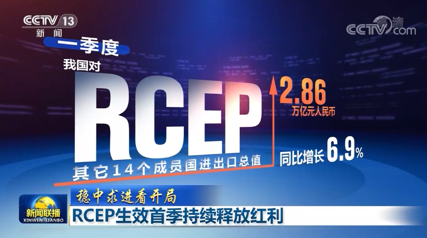 【稳中求进看开局】RCEP生效首季持续释放红利