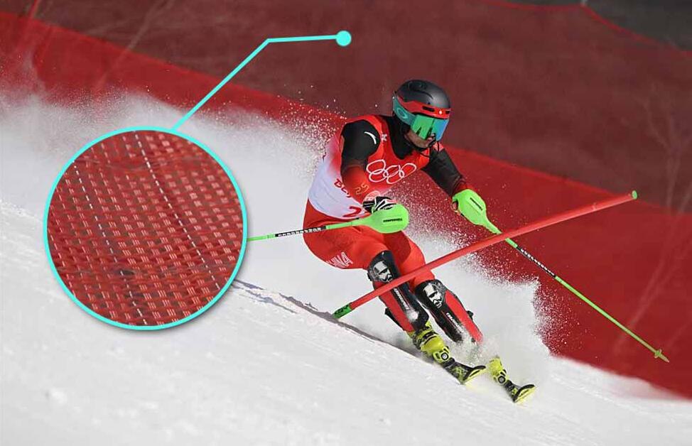 防止高山滑雪运动员失误跌落悬崖？有它