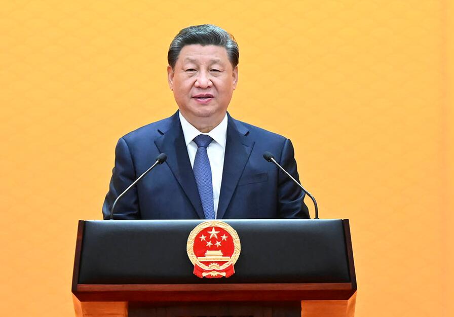 习近平和彭丽媛设宴欢迎出席北京2022年冬奥会开幕式的国际贵宾