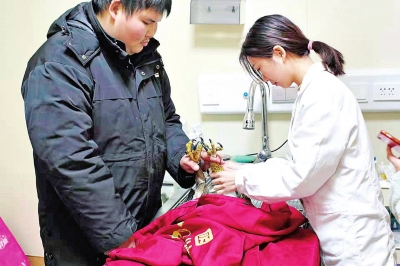 90后“猛禽医生”救治放飞猛禽过百 梦想建救护中心