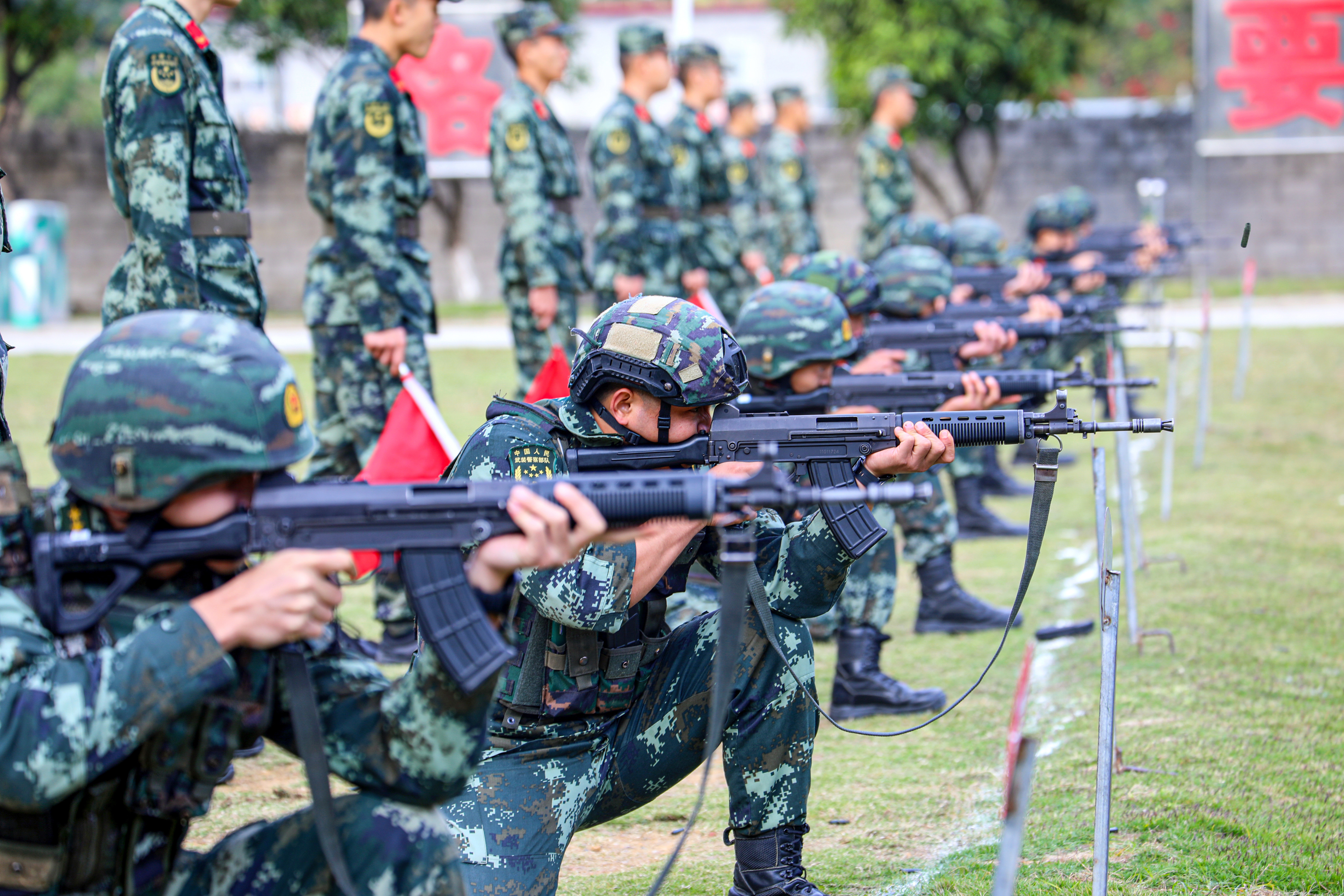 以赛促训：直击武警河池支队应急班比武竞赛