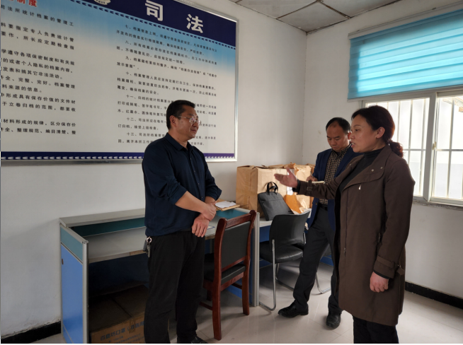 河南项城：司法局党组书记韩长春一行深入基层司法所检查指导工作