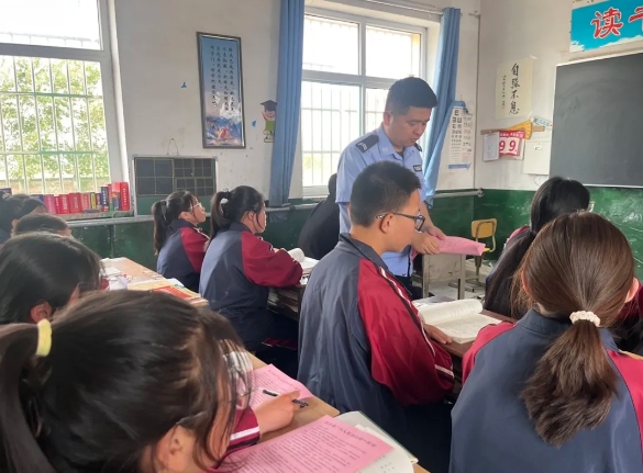 长治壶关店上派出所：反诈宣传进校园  时刻紧绷防骗弦
