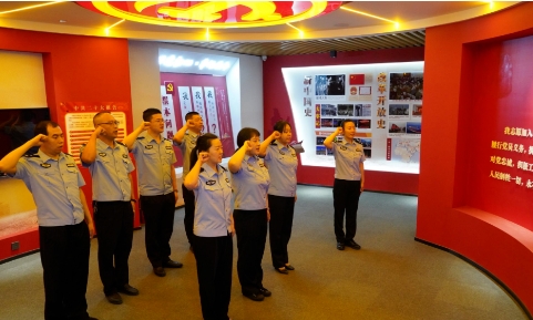 山西太谷公安开展“迎七一”系列主题活动