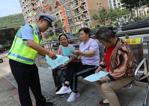 吕梁：交安宣传进农村  守护夏季“平安路”