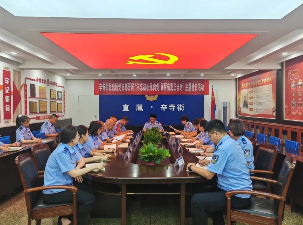 临汾公安局辛寺街派出所坚持党建引领，“聚光”民生警务，引领基层警务工作“辛辛”向