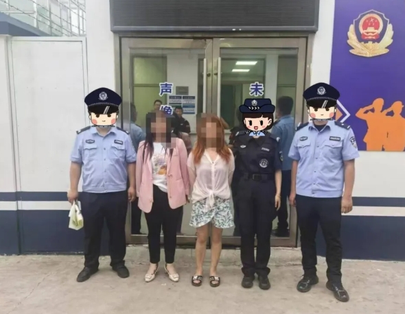 吕梁交城公安局天宁派出所联合巡特警大队共同打击一处卖淫嫖娼场所