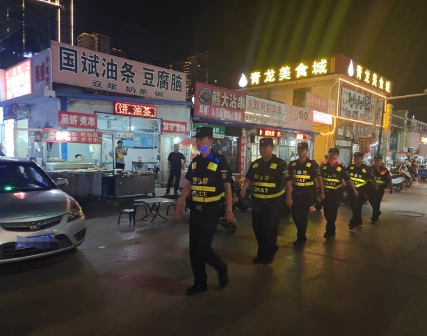 再出发！柳林公安夏夜守护持续“升温”