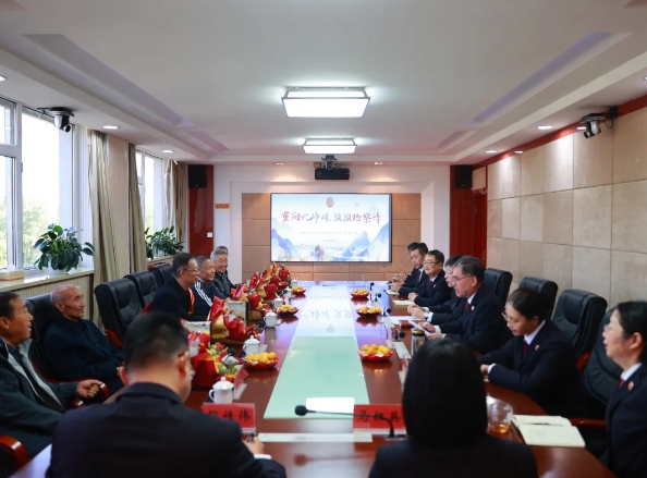 太原娄烦县检察院：重阳忆峥嵘  浓浓检察情