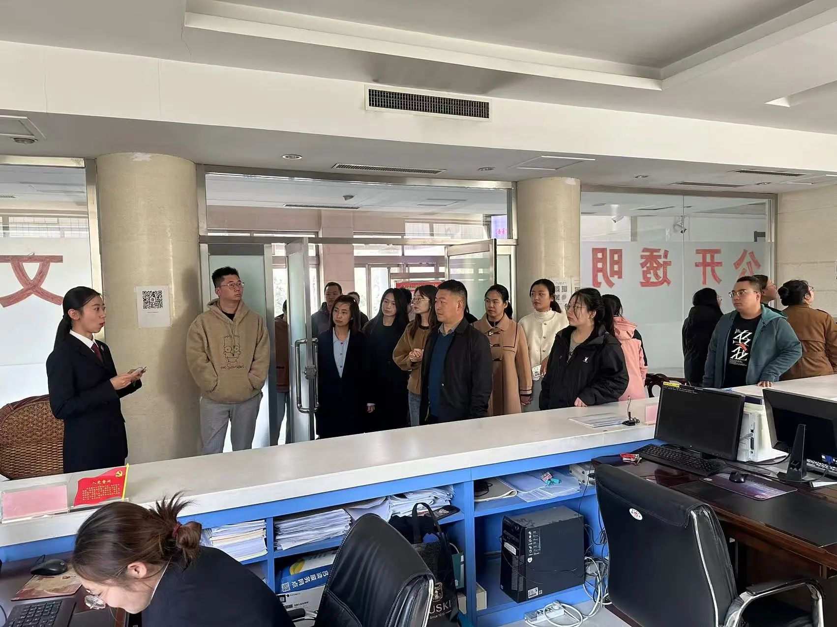 “铁肩之光映初心，赴检学习促前行”——吕梁交口县“铁肩计划”培训班学员走进县检察