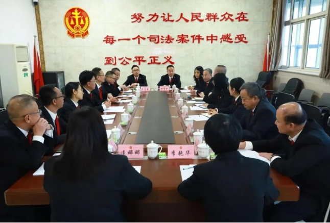 学经验、找差距、促提升——吕梁孝义市法院干警前往泽州法院交流学习先进经验