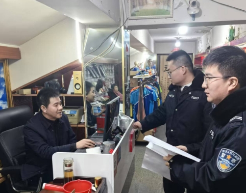朔州市公安局新开分局开展校园食品安全检查工作