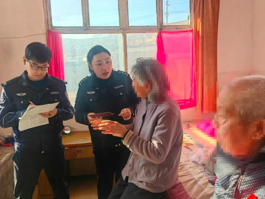 太原娄烦公安：为民服务“零距离” 上门办证“暖民心”