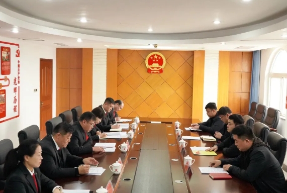 临汾洪洞县人民法院召开2024年度民主生活会