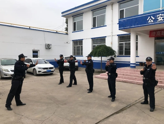 砺警练兵  以训促战——晋中平遥县卜宜派出所开展全警实战大练兵 促进实战技能新提