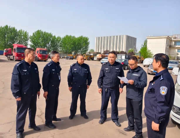 临汾侯马交警深入辖区企业 开展节前交通安全大检查 筑牢源头安
