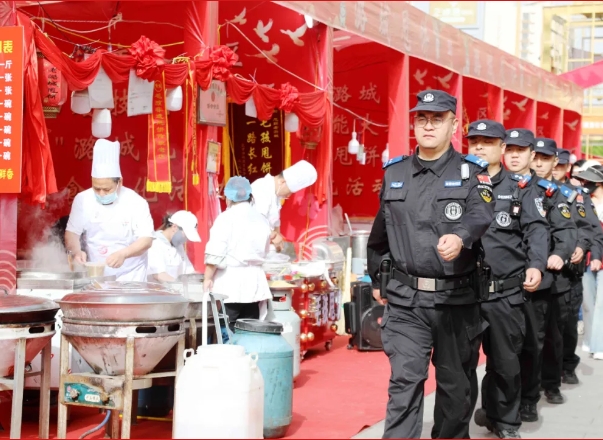 这就是人民警察的“五一”！