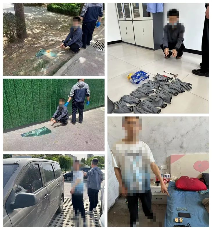 长治潞城：砸玻璃、拉车门、偷电瓶......毛贼栽了！