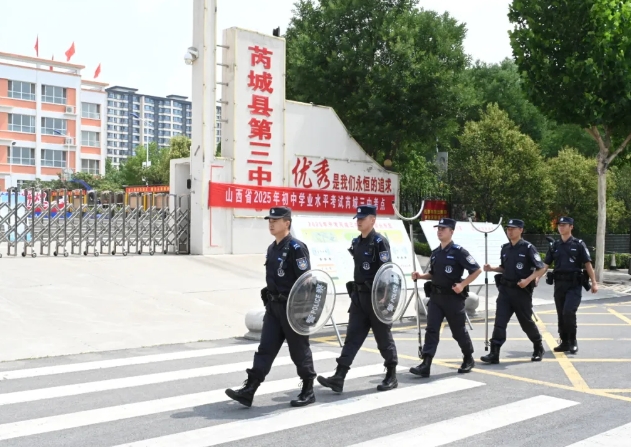 中考第一天，运城公安再启护航模式！