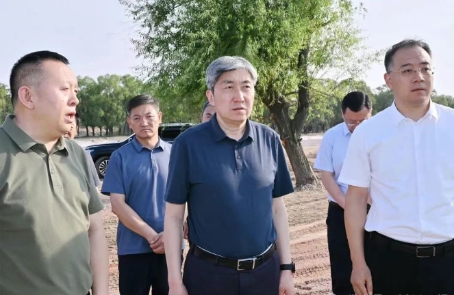 忻州市委书记朱晓东赴繁峙县、定襄县调研河湖长制、林长制落实及