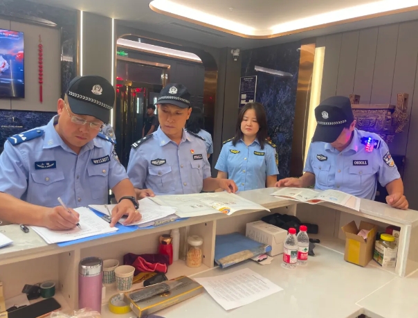 运城稷山县公安局开展娱乐场所专项检查
