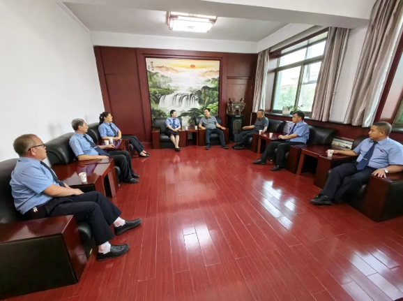 长治沁县政协主席高怀碧一行调研指导检察工作