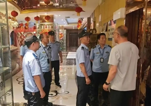 运城河津市公安局治安大队联合文旅局、市场监管局对全市娱乐场所进行专项整治