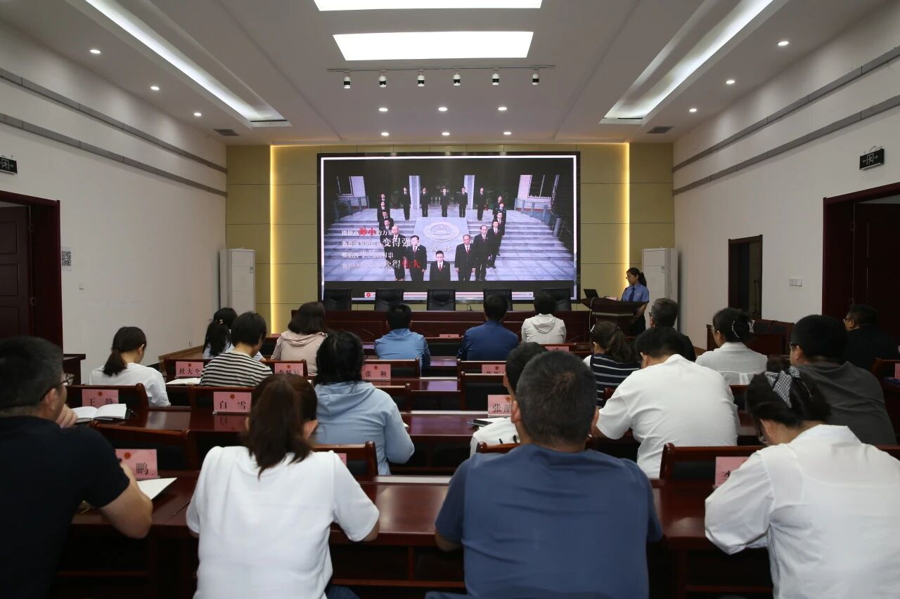 长治壶关县人民检察院举办“淬炼七个能力  践行检察使命”主题道德讲堂