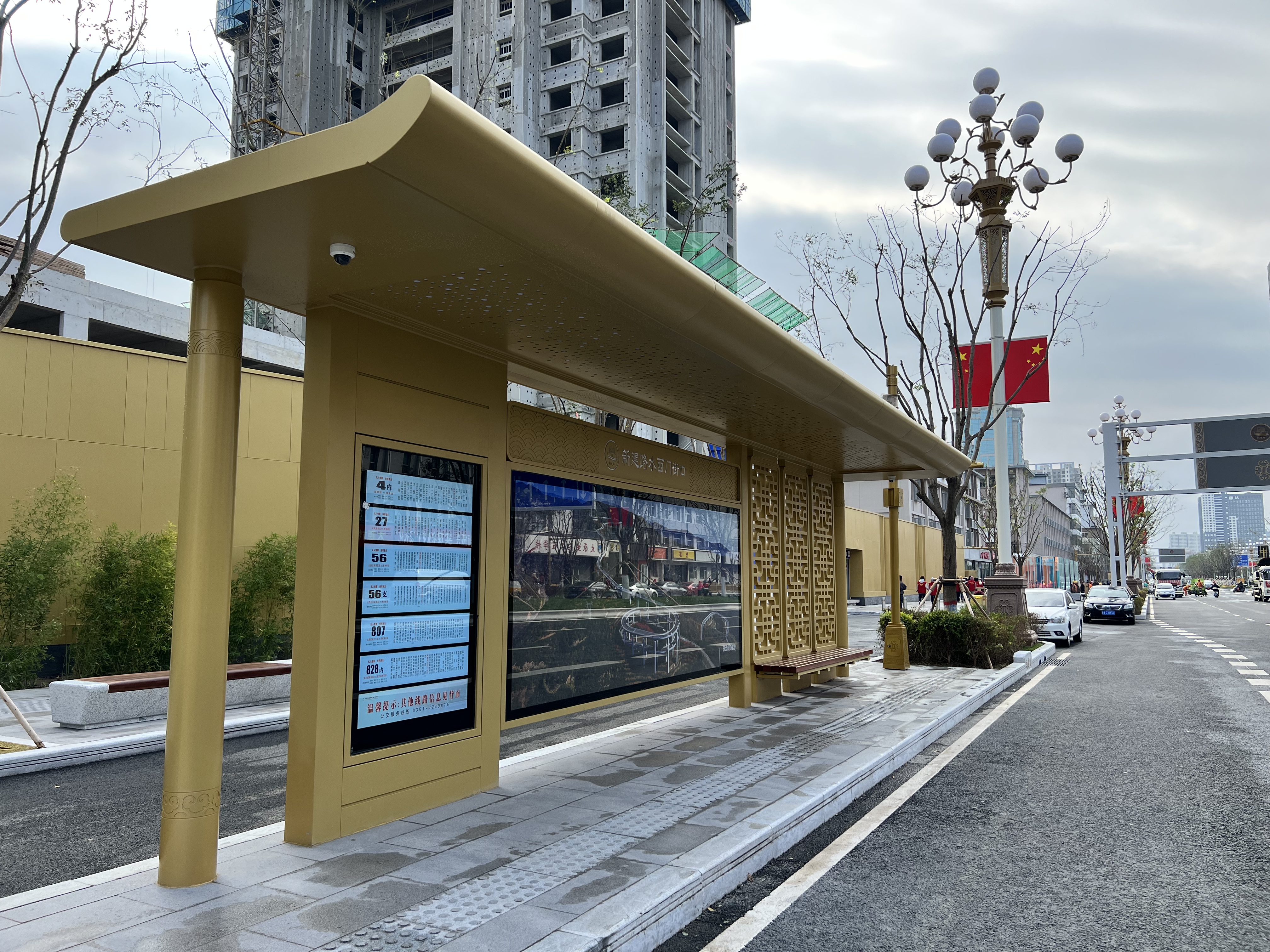 “内涵”“颜值”双提升　太原新建路通车