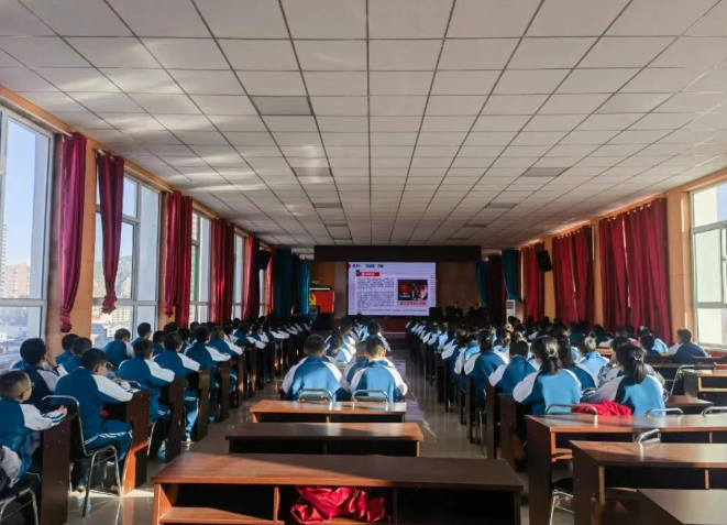 吕梁临县：反诈宣讲进校园  守护青春安全线