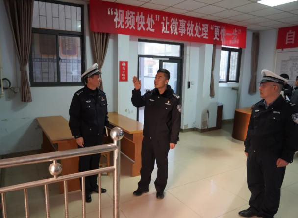 运城稷山：崔滨到县公安局交管大队调研