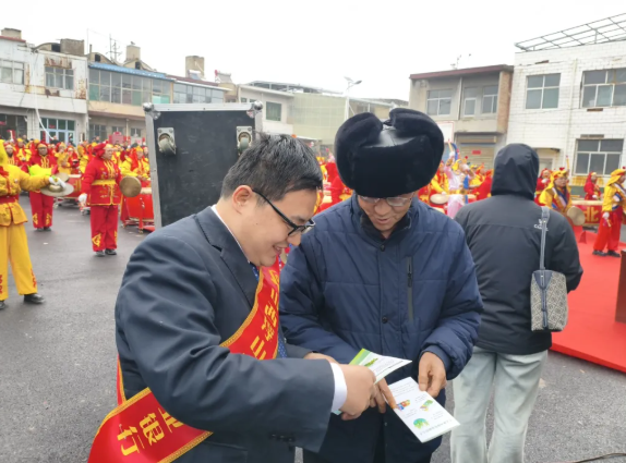 临汾浮山：金融知识进万家  元宵佳节护民安