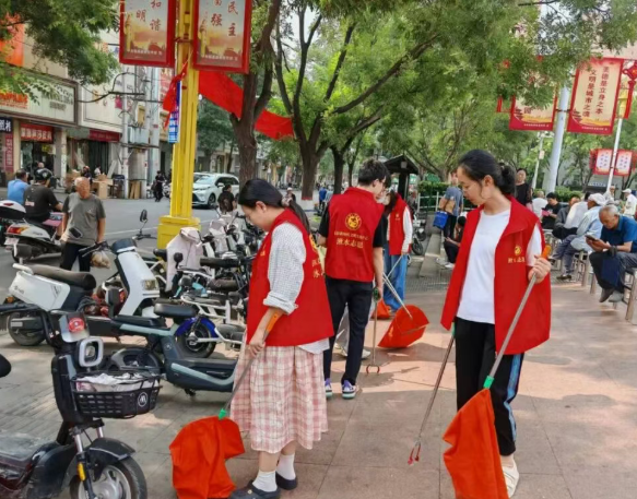 山西吕梁临县：“我是公益人，我要去捡拾”志愿服务走进群众生活